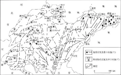 山東?。厝┑責豳Y源分布規律-地熱開發利用-地大熱能