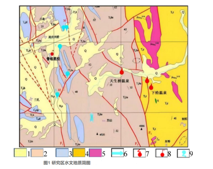 香格里拉地區(qū)溫泉水文地球化學特征及成因分析-地大熱能