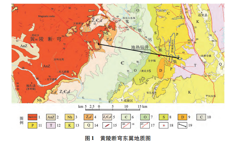 宜昌市百里荒一帶地熱資源形成條件及開發利用-地大熱能