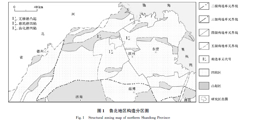 山東省陽信縣東部地區地熱地質特征及資源量評價-地熱資源開發利用-地大熱能